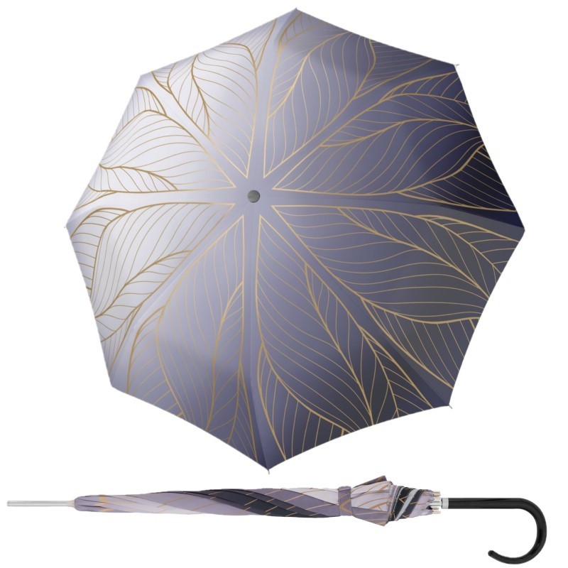 Doppler Carbonsteel Long AC Golden damski parasol automatyczny