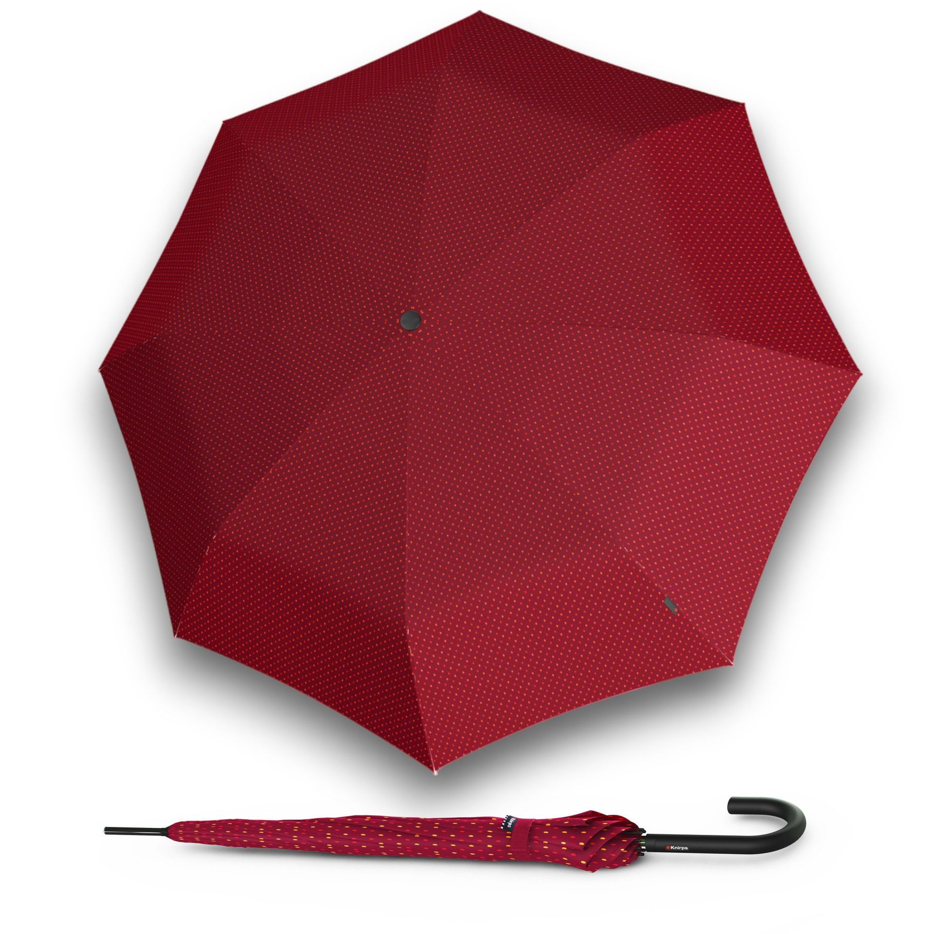 Knirps A.760 Stick Automatic Joy Red damski parasol długi automatyczny