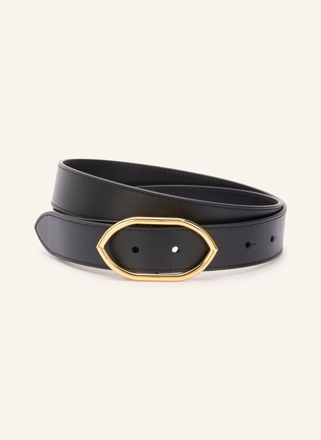 Jacquemus Pasek La Ceinture Calisson schwarz