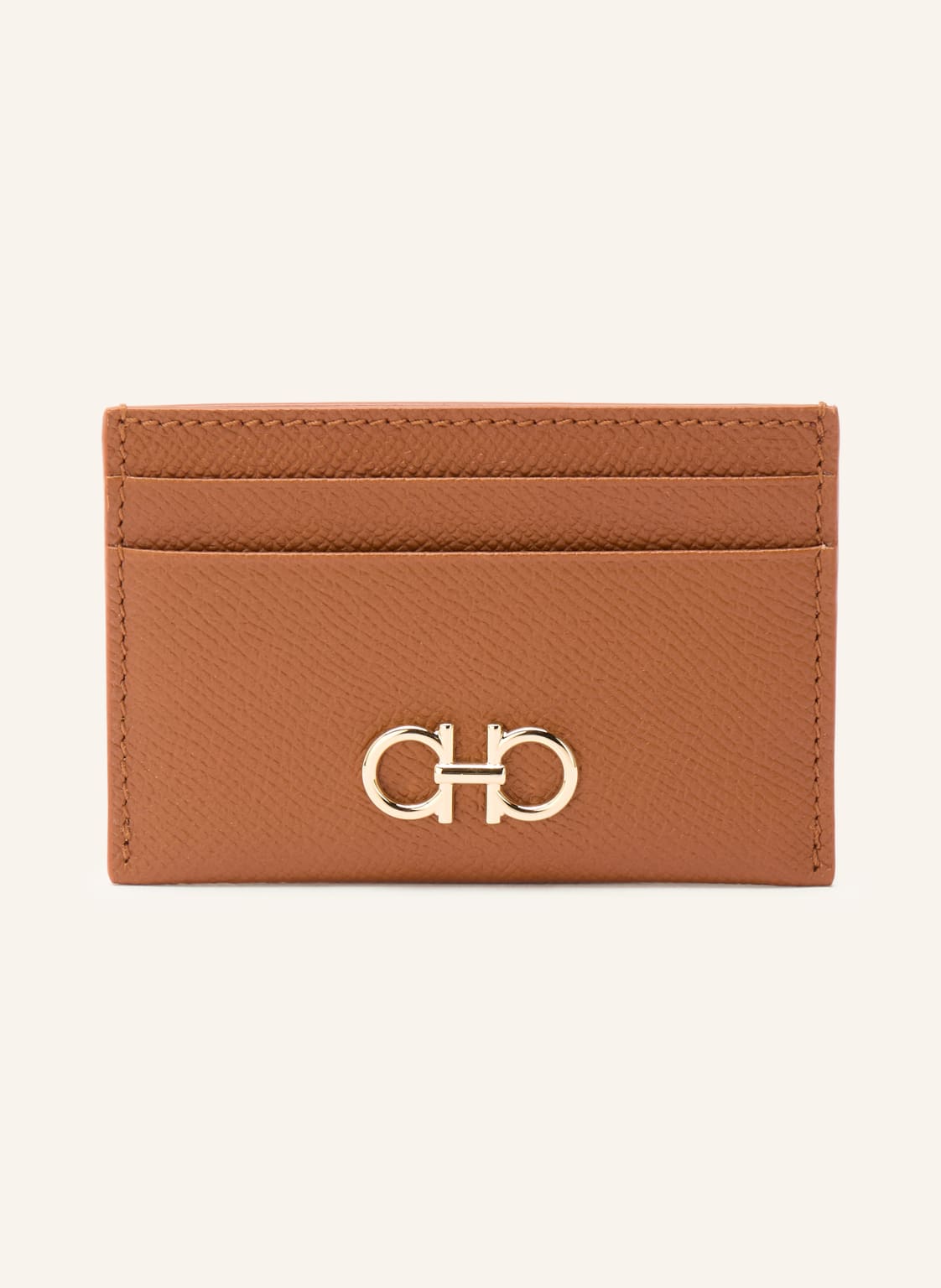 Ferragamo Etui Na Karty Gancini braun