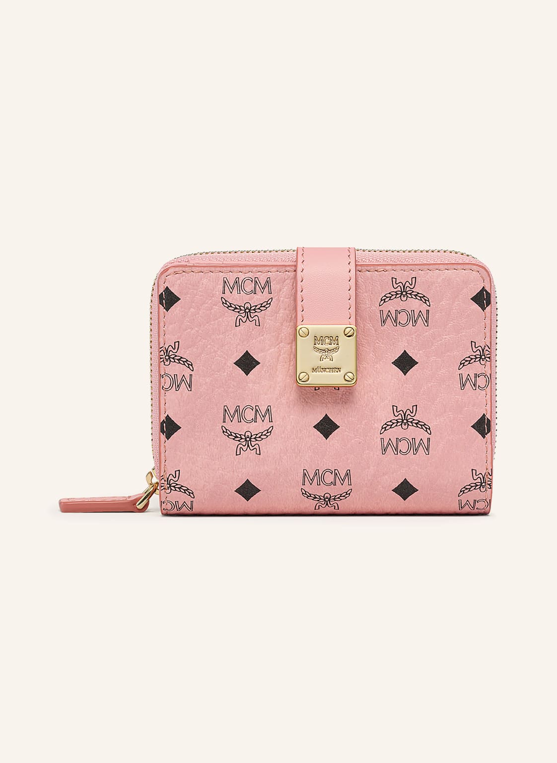 Mcm Portfel Aren rosa