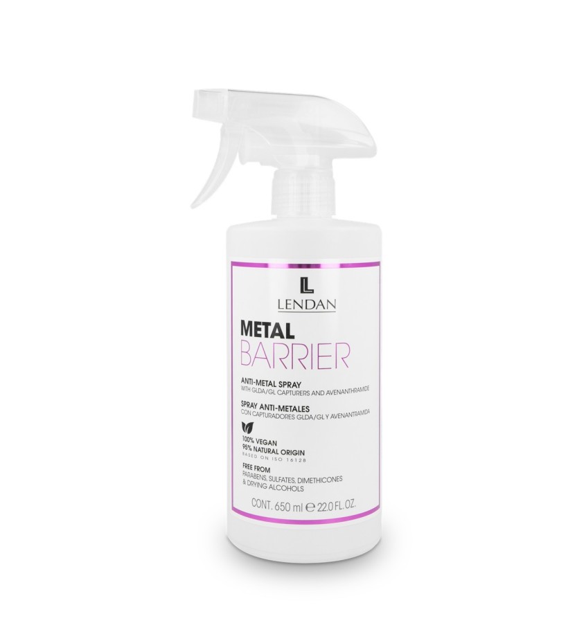 Lendan Metal Barrier, spray ochronny do zabiegów farbowania oraz rozjaśniania, 650ml