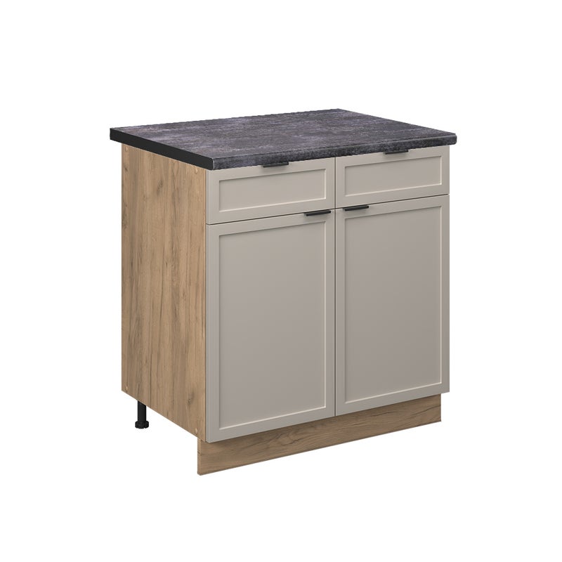 Vicco Szafka dolna do kuchni Fame-Line, GreyBeige, 80 cm , BP Antracyt