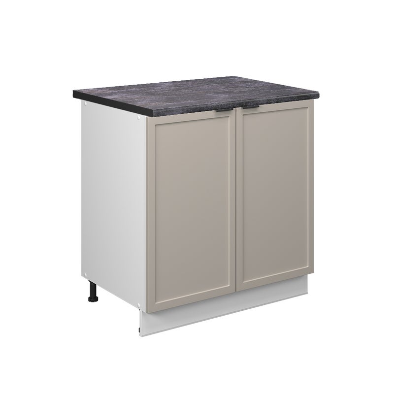 Vicco Szafka pod zlew Fame-Line, GreyBeige, 80 cm z półką, BP Antracyt