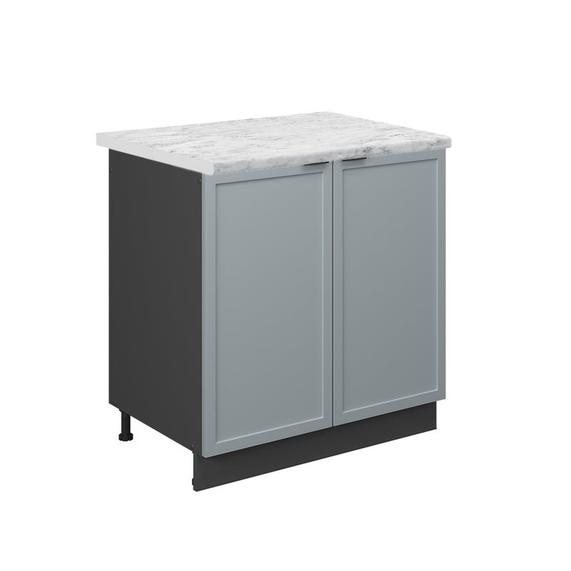 Vicco Szafka pod zlew Fame-Line, Jasnoniebiesko-szary, 80 cm , BP Marmur