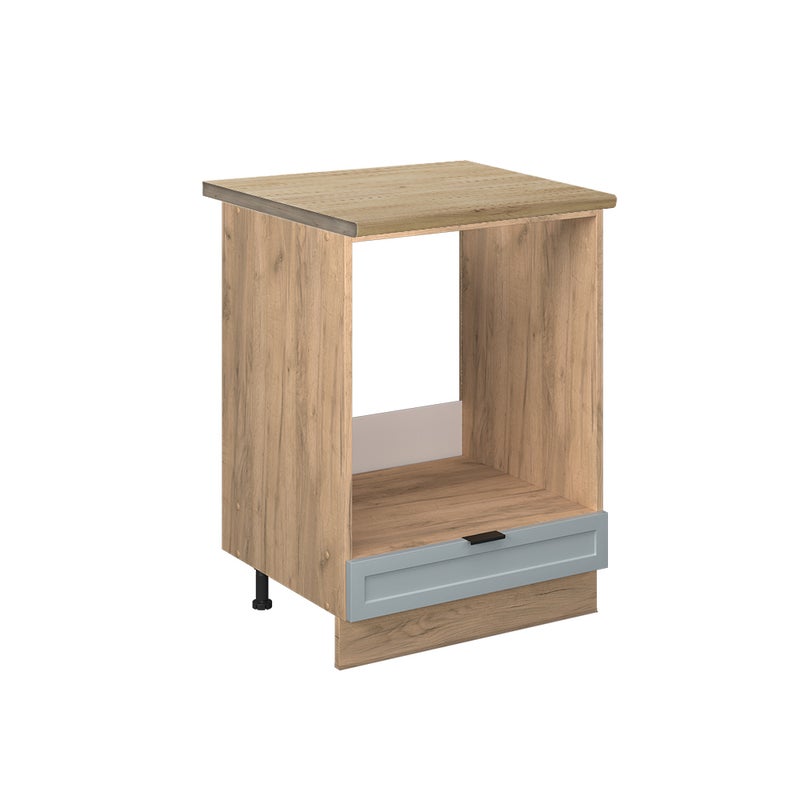 Vicco Szafka kuchenna Fame-Line, Jasnoniebiesko-szary, 60 cm , BP Dąb