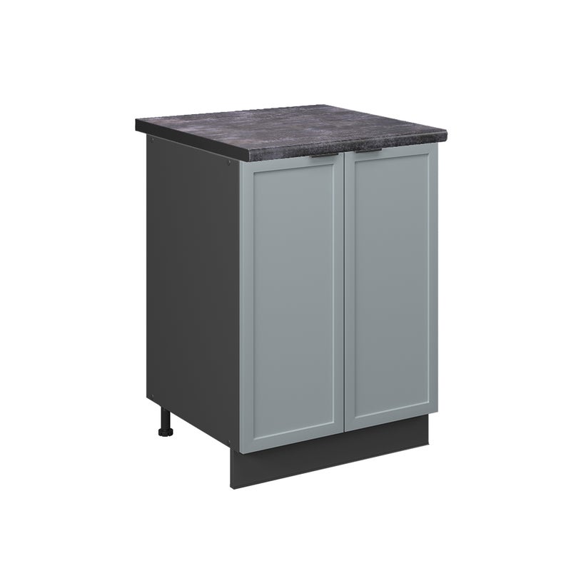 Vicco Szafki kuchenne Fame-Line, Jasnoniebiesko-szary, 60 cm , BP Antracyt