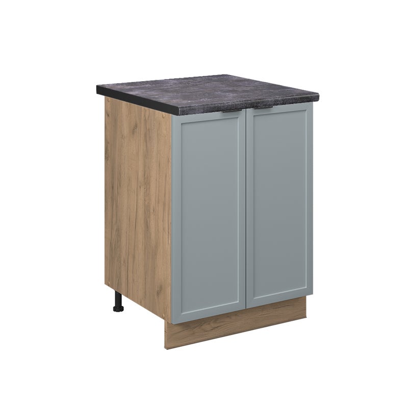 Vicco Szafki kuchenne Fame-Line, Jasnoniebiesko-szary, 60 cm , BP Antracyt