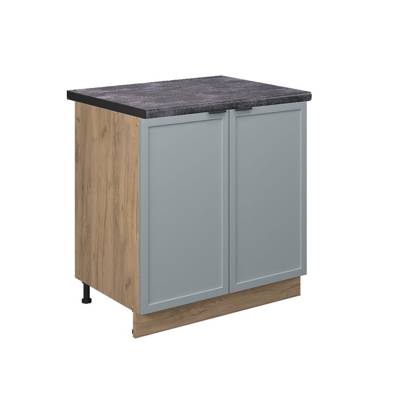 Vicco Szafka pod zlew Fame-Line, Jasnoniebiesko-szary, 80 cm , BP Antracyt