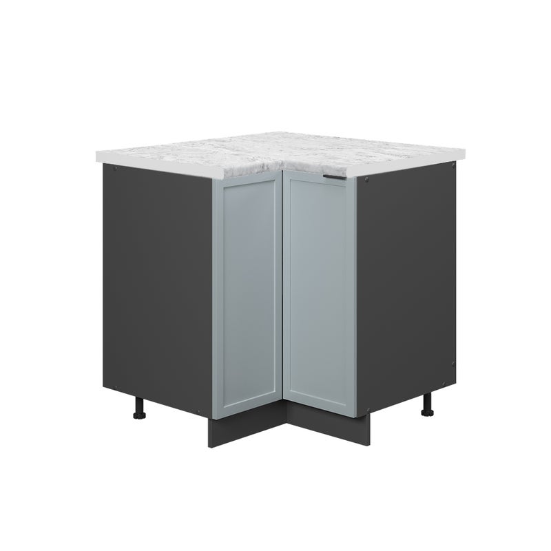 Vicco Szafka narożna Fame-Line, Jasnoniebiesko-szary, 80.5 cm , BP Marmur