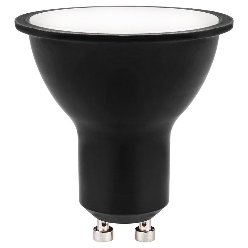 Żarówka LED GU10 Vita 9W 4000K neutralna biel niemrugająca mocna czarna MasterLED