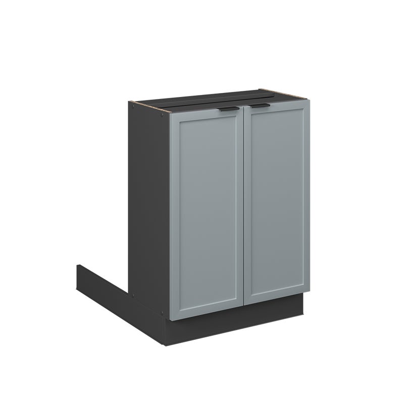 Vicco Wyspa kuchenna Fame-Line, Jasnoniebiesko-szary, 60 cm bez blatu roboczego