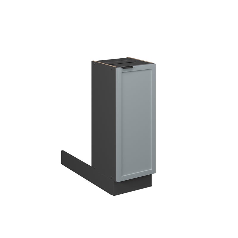 Vicco Wyspa kuchenna Fame-Line, Jasnoniebiesko-szary, 30 cm bez blatu roboczego