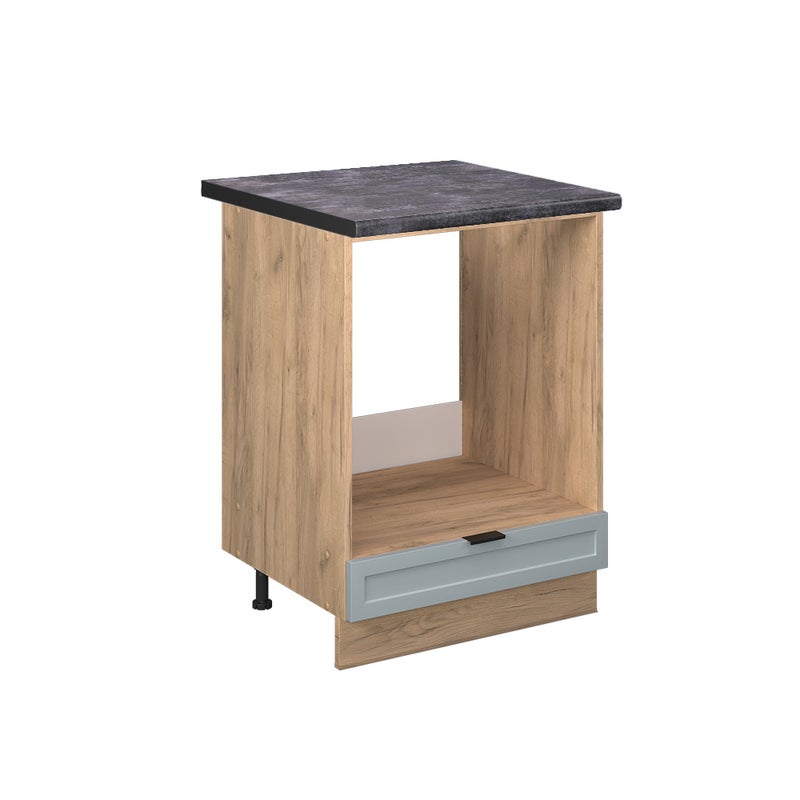 Vicco Szafka kuchenna Fame-Line, Jasnoniebiesko-szary, 60 cm , BP Antracyt