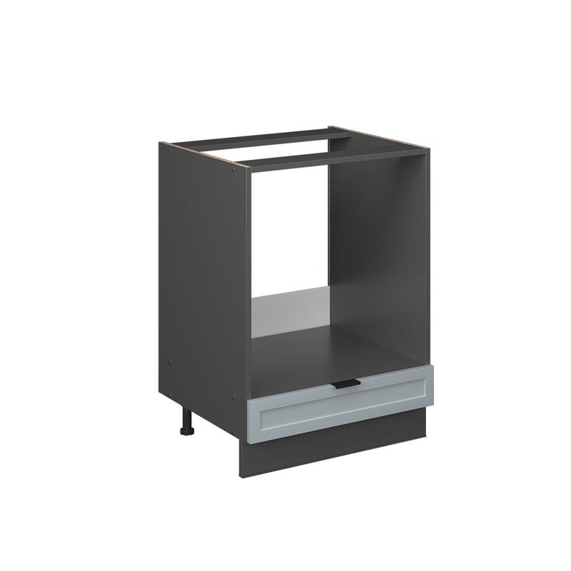 Vicco Szafka kuchenna Fame-Line, Jasnoniebiesko-szary, 60 cm bez blatu roboczego