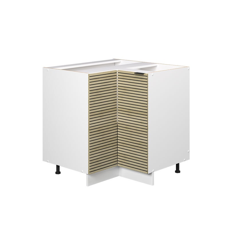 Vicco Szafka narożna Fame-Line, Panel dębowy, 80.5 cm bez blatu roboczego
