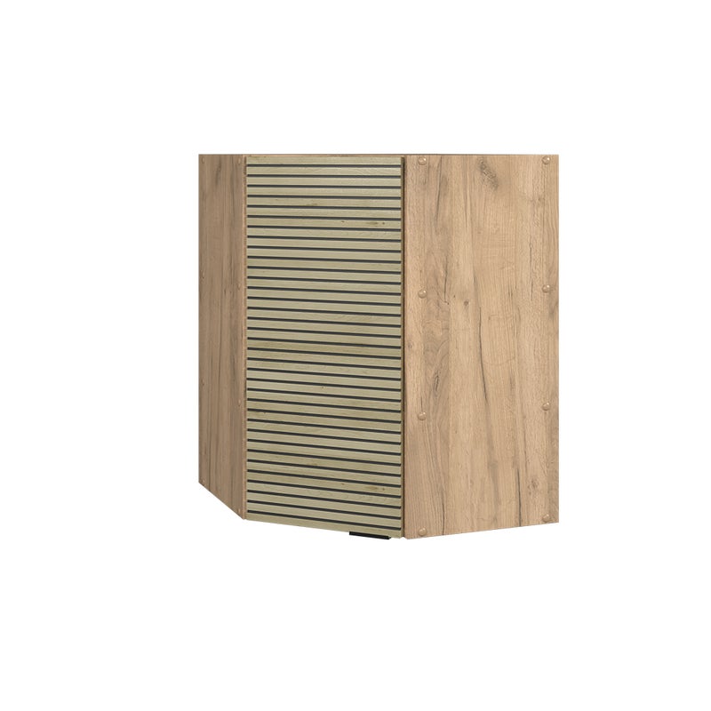 Vicco Szafka wisząca narożna Fame-Line, Panel dębowy, 57 cm