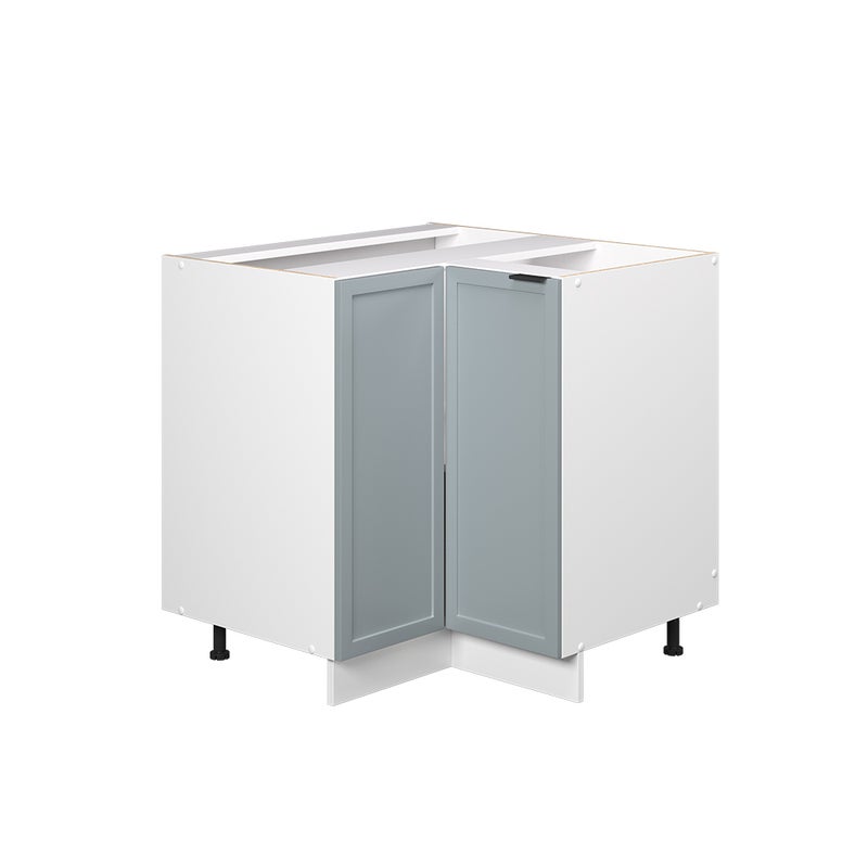 Vicco Szafka narożna Fame-Line, Jasnoniebiesko-szary, 80.5 cm bez blatu roboczego