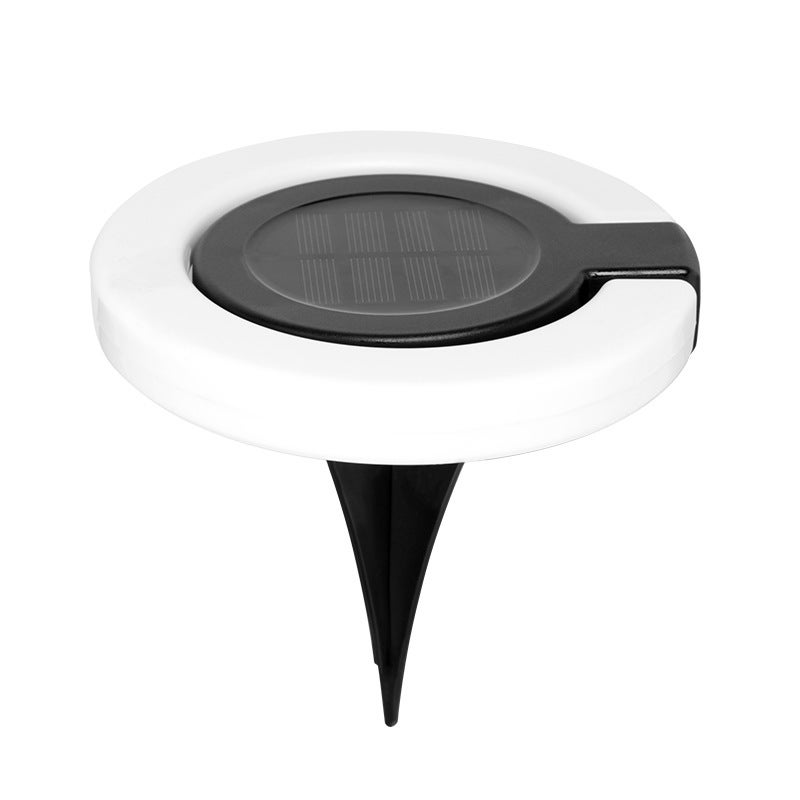 Wodoodporna lampa solarna IP65 do użytku na zewnątrz, podziemna, biała (4 sztuki)