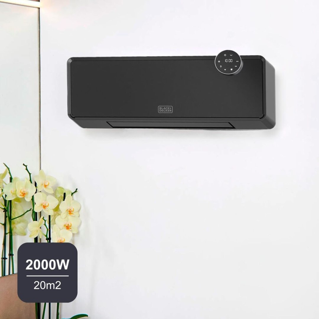 Black & Decker BXWSH2001E Czarny 2000 W