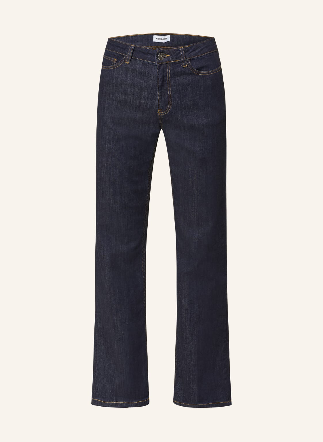 More & More Dżinsy Z Szerokimi Nogawkami blau