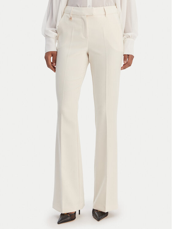 Fracomina Spodnie materiałowe FR26SVA004W42901 Brązowy Regular Fit