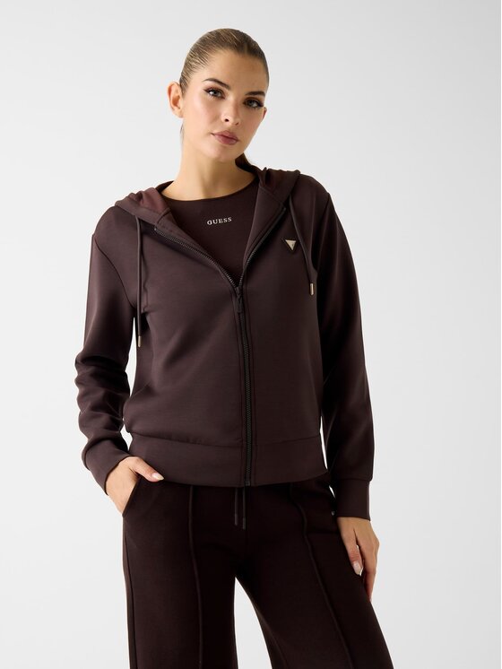 Guess Kardigan 164823 Brązowy Classic Fit