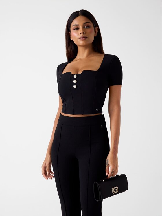 Guess Top 180186 Czarny Classic Fit
