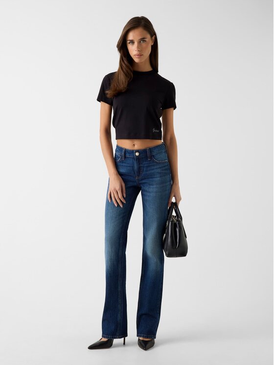 Guess Jeansy 180564 Niebieski Flared Fit