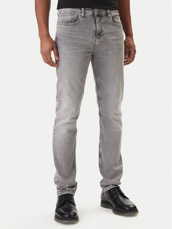 Karl Lagerfeld Jeans Jeansy B1M10038 Szary Skinny Fit