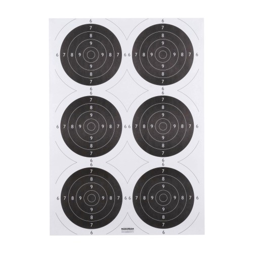 Tarcza strzelecka Snajper 100 m zawody - pakiet 50 szt.