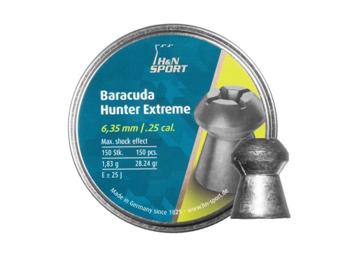 Śrut diabolo H&N Baracuda Hunter Extreme 6,35 mm 150 szt.