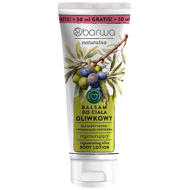 Barwa Naturalna, balsam do ciała, oliwkowy, 250 ml