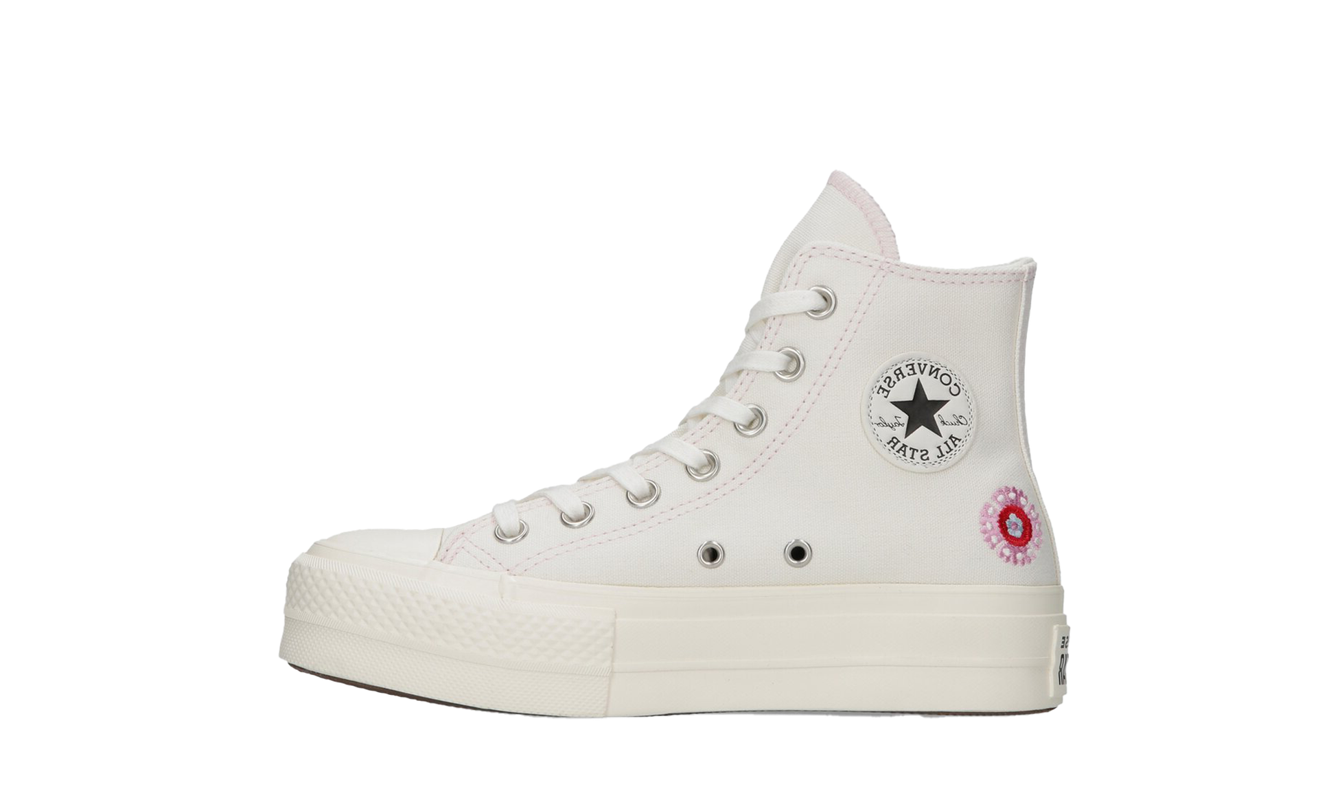 Converse Chuck Taylor All Star Hi Lift Egret Floral Embroidery (Women's)
