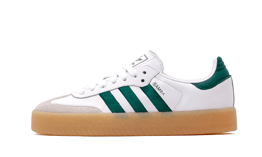 Adidas Sambae White Collegiate Green Gum
