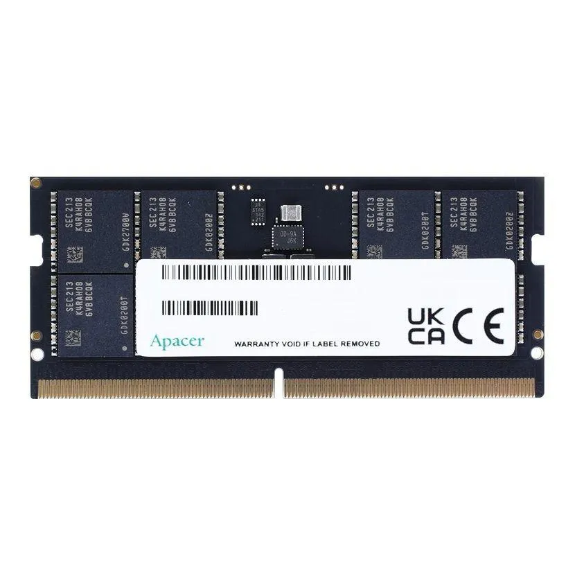 Arkas Pamięć SODIMM DDR5 Apacer 32GB (1x32GB) 4800MHz CL40 1,1V FS.32G2A.PTH