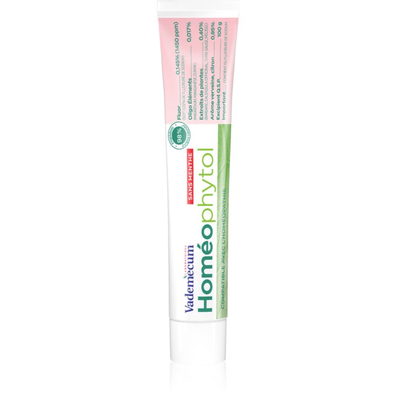 Vademecum Homéophytol homeopatyczna pasta do zębów 75 ml