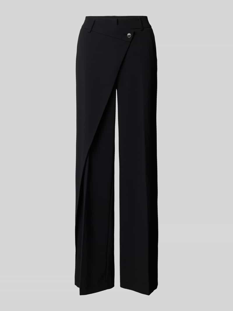 Spodnie materiałowe z francuskimi wpuszczanymi kieszeniami Model 'ANAIS'