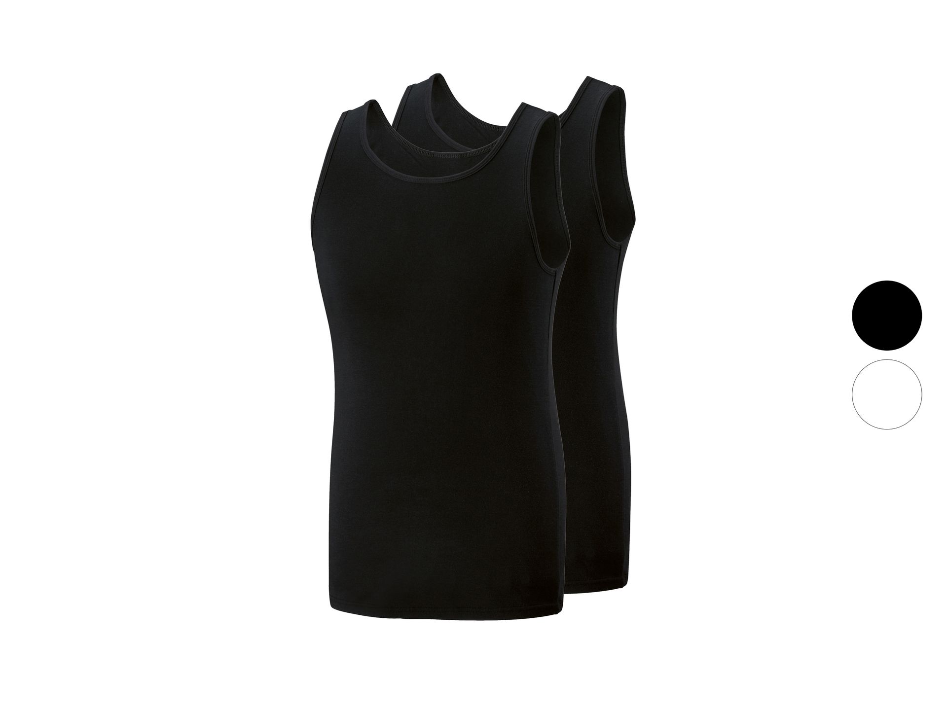 PARKSIDE® Podkoszulki męskie z bawełny, 2 sztuki