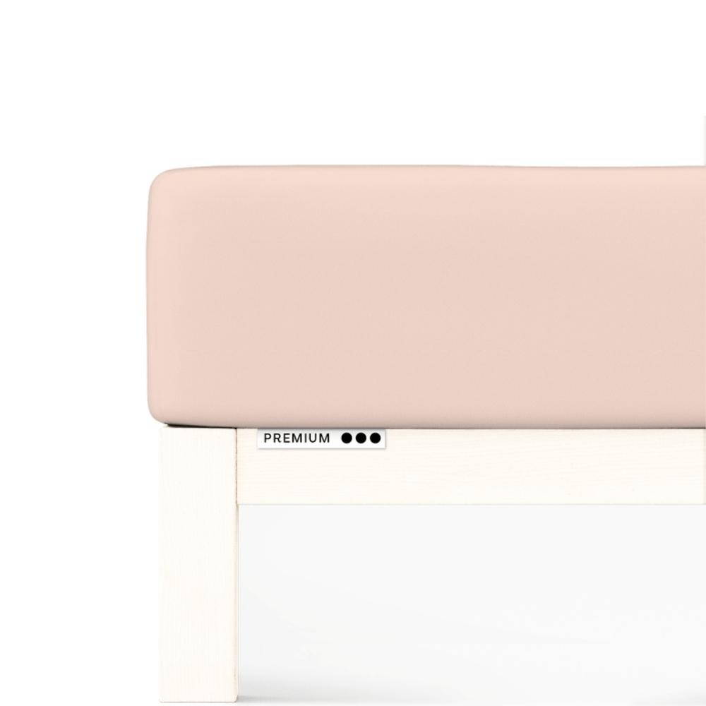 Prześcieradło Schlafgut Premium 90x190-100x220 Red Light 230 - S bawełna, antyalergiczny