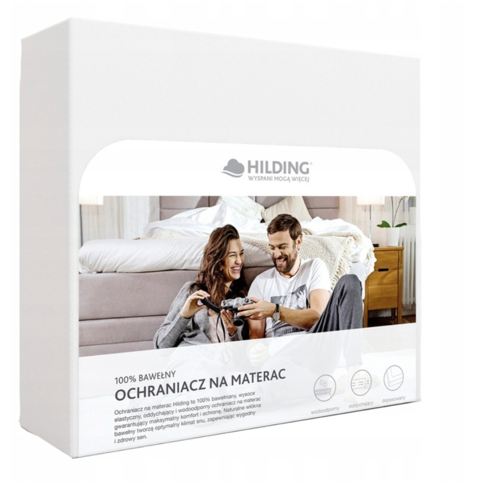 Ochraniacz Hilding bawełniany wodoodporny 200x210 antyalergiczny, wodoodporny