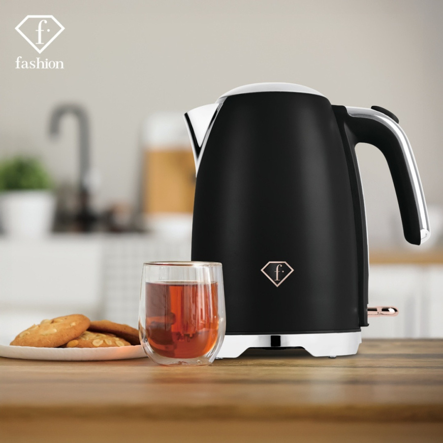 FashionTV FTV-0113 Matte Black-Rose Gold