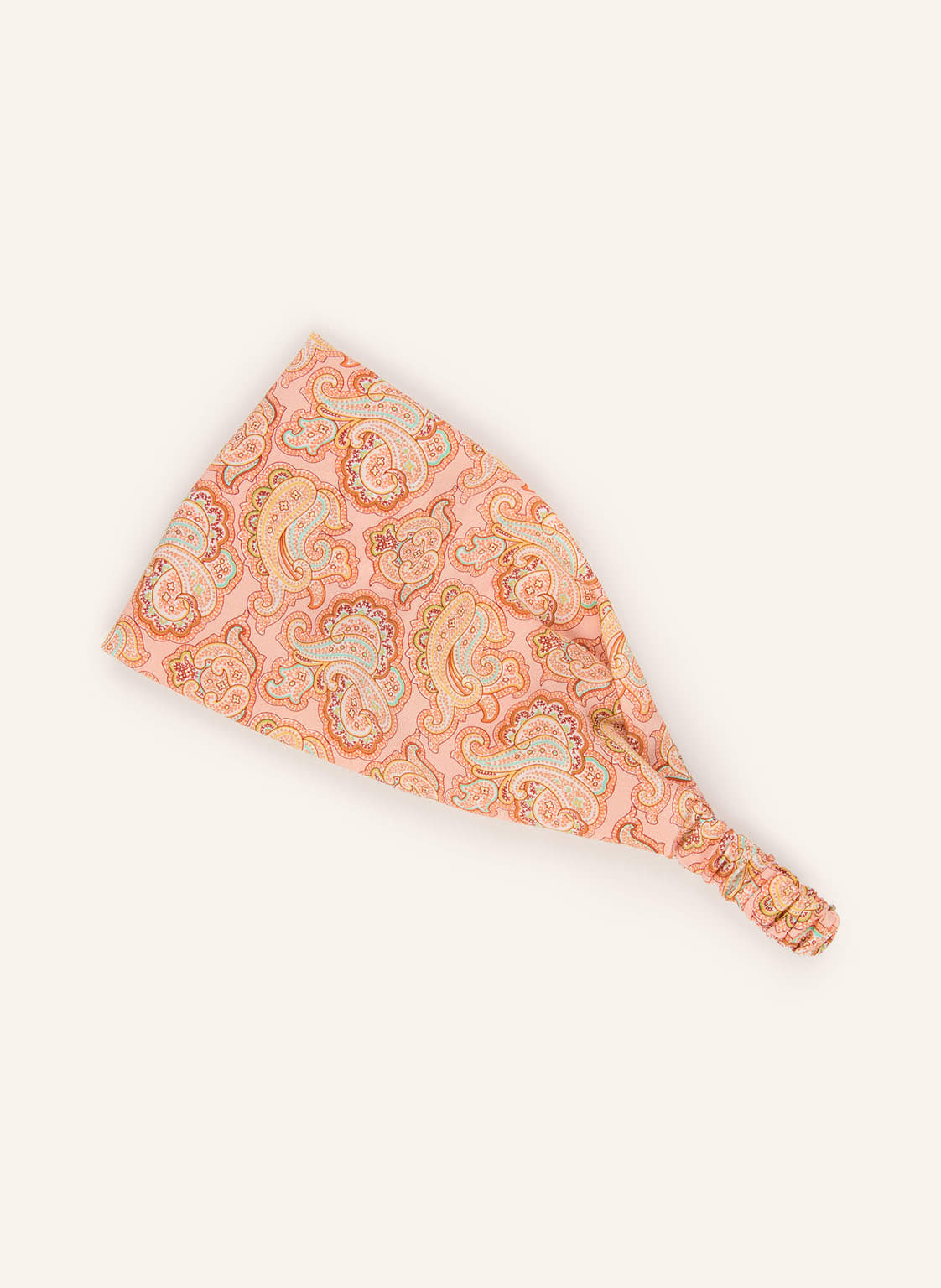 Etro Jedwabna Opaska Do Włosów rosa