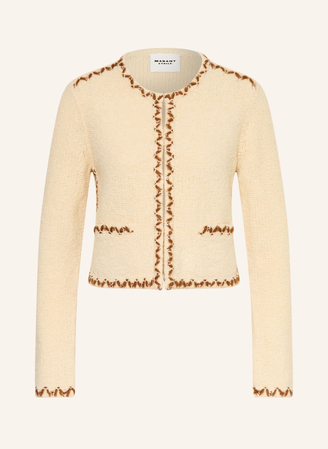 Marant Étoile Sweter Rochelle weiss