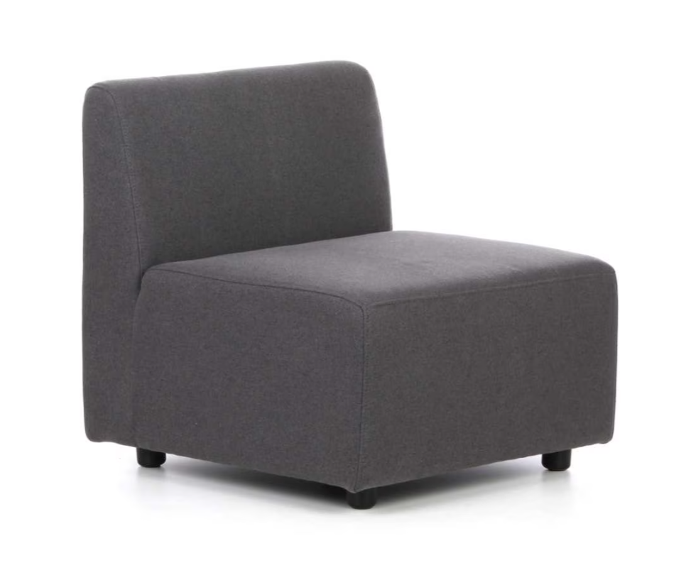 Siedzisko LEA, fotelik, ciemnoszare