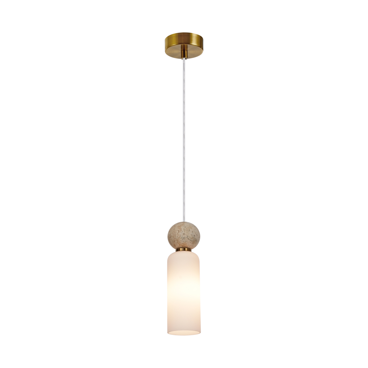 Lampa wisząca SANTOS G9 - złoty
