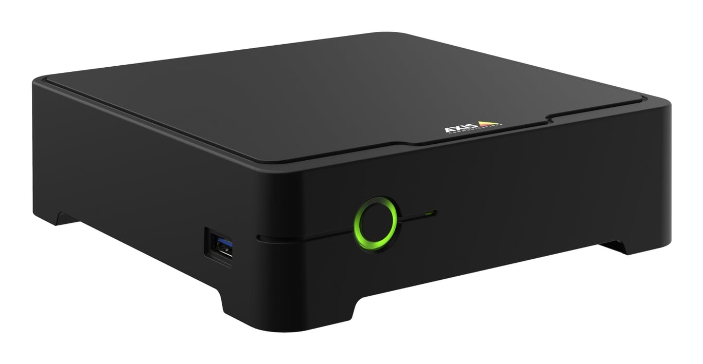 Axis 02135-002 Sieciowy Rejestrator Wideo (NVR) Czarny