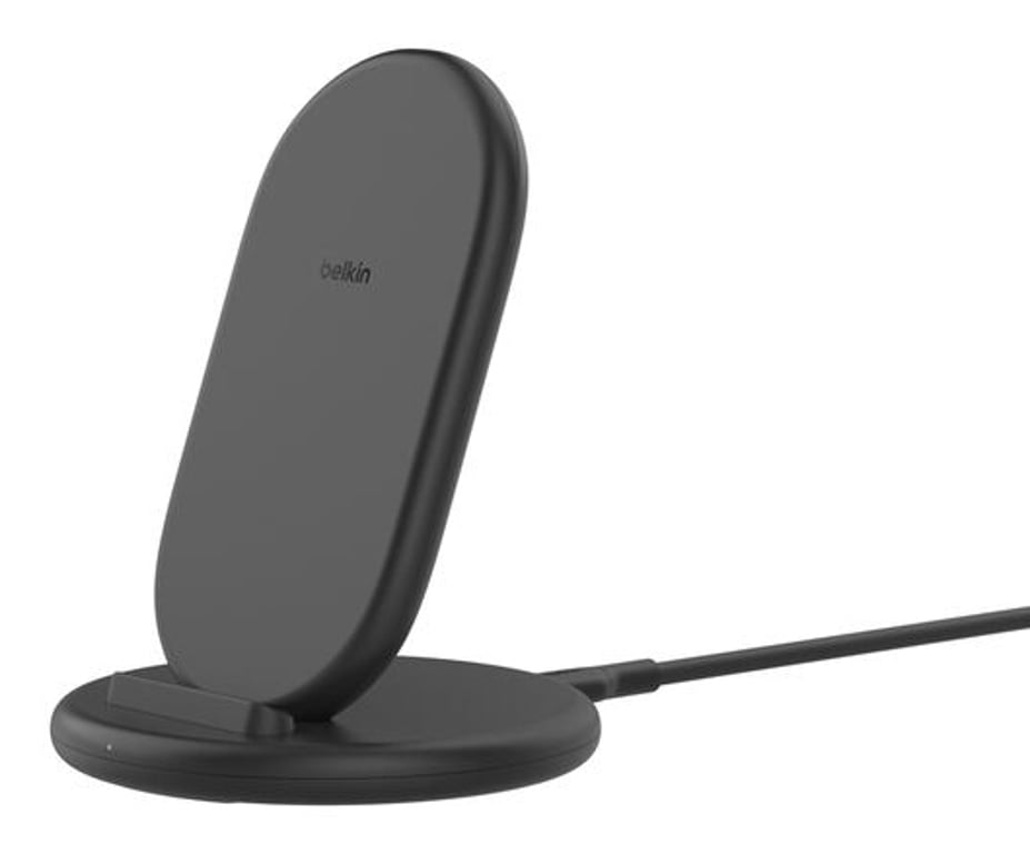 Belkin WIB006HQBK ładowarka do urządzeń przenośnych Smartfon Czarny USB Bezprzewodowe ładowanie Wewnętrzna