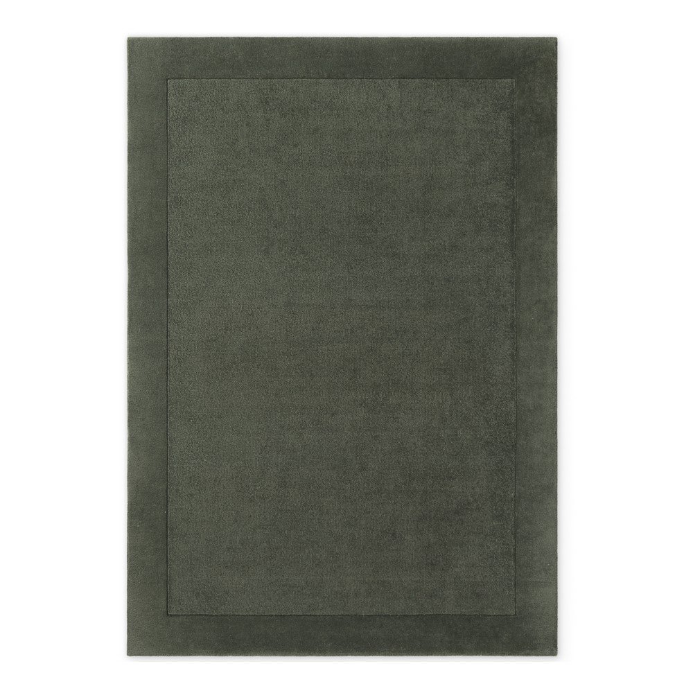 Ciemnozielony dywan z mieszanki wełny tkany ręcznie 120x180 cm Kari – Villeroy&Boch
