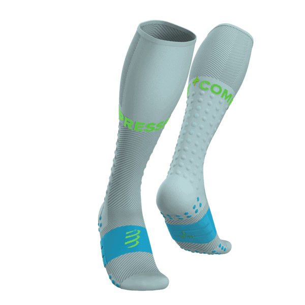COMPRESSPORT Skarpety kompresyjne FULL SOCKS RUN ether/norse blue
